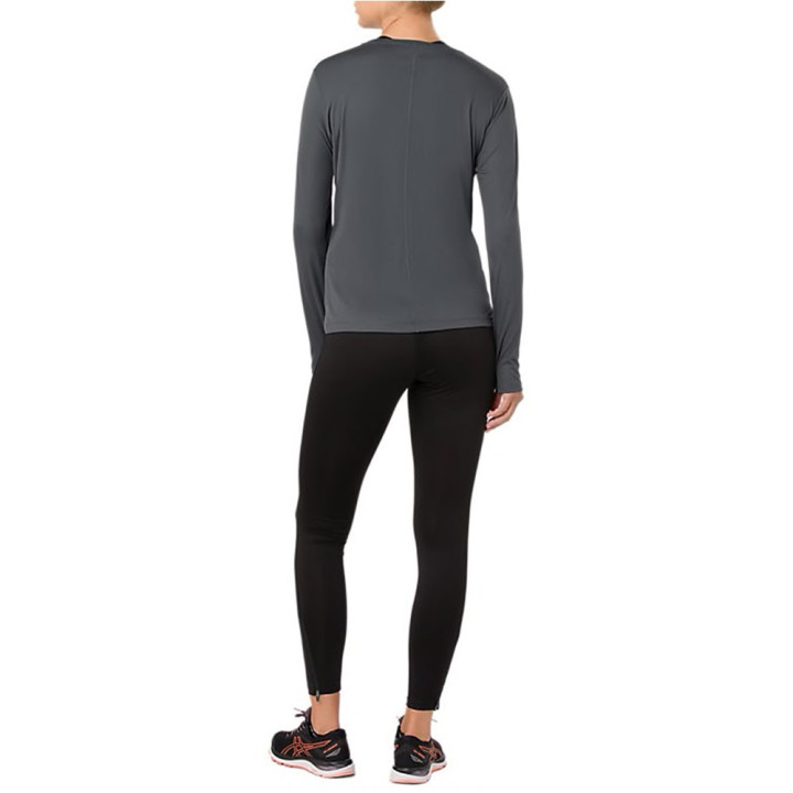 Asics Leggings Running Silver Performance Nero Donna
