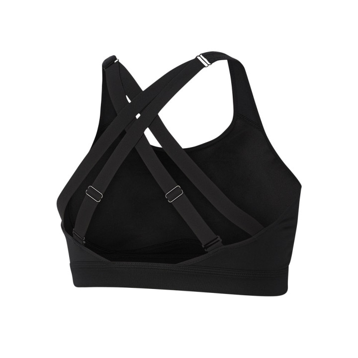 Nike Reggiseno Sportivo Strappy Nero Donna