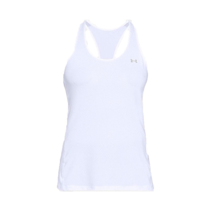 Under Armour Canottiera Racer Bianco Donna