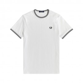 Collo Righe bianco