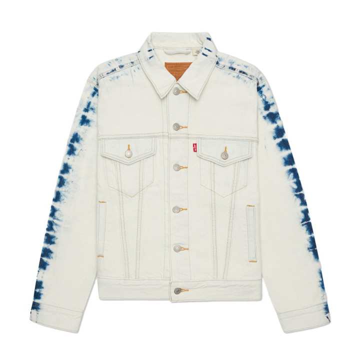 Levi's Giacca Boyfriend Bianco Donna