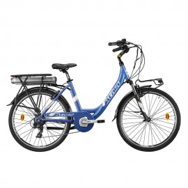 City Bike elettrica E-Run 7.1 518wh blu