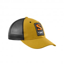 Trucker Curved giallo nero