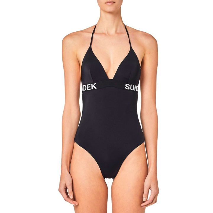 Sundek Costume Intero Nero Donna