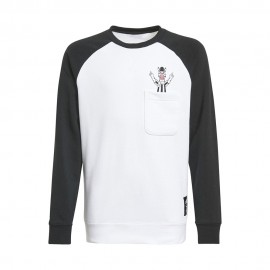 Juve crew bianco nero