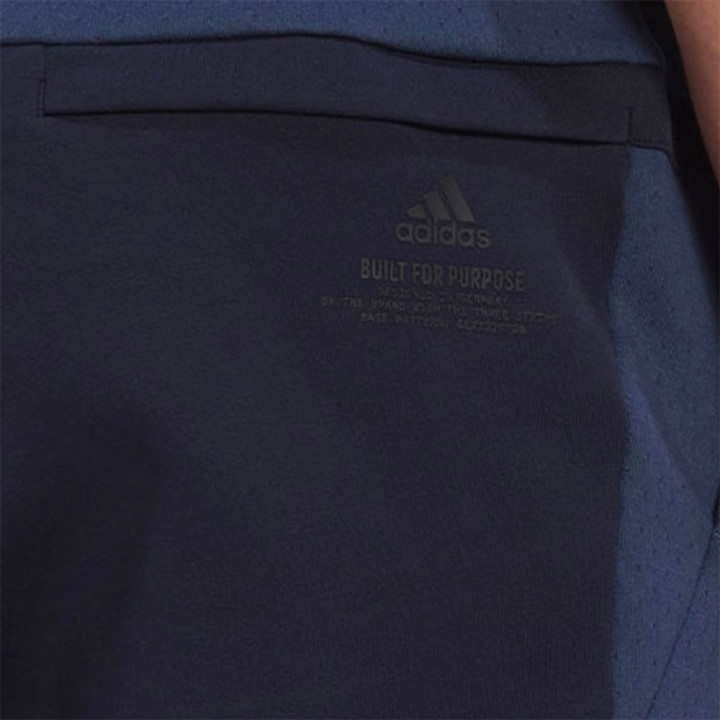 ADIDAS pantaloni c/polsino blu uomo