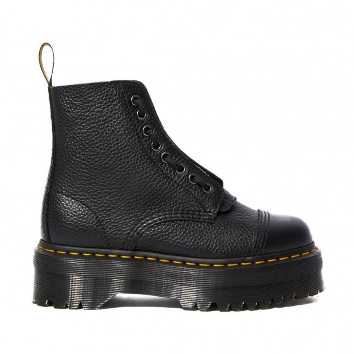 Dr Martens Anfibi Sinclair Milled Nappa Nero Donna