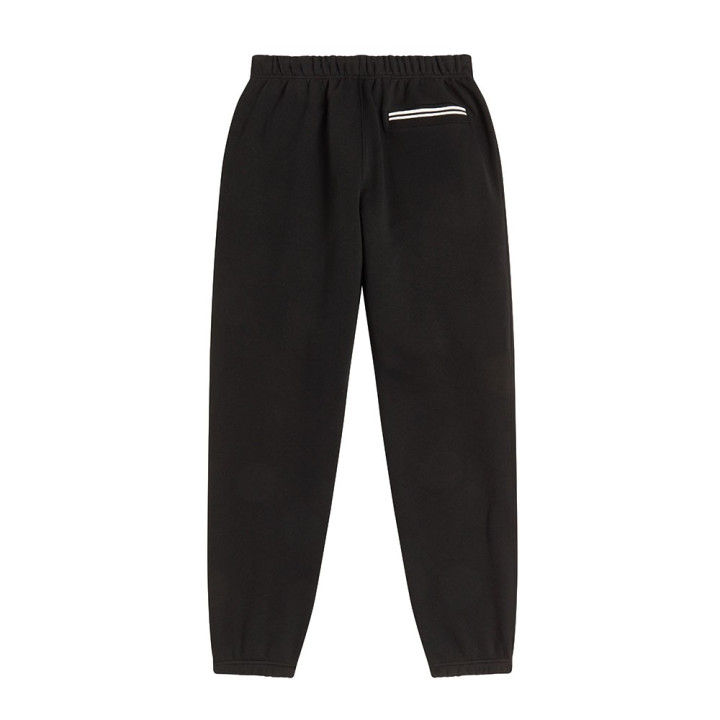 Fred Perry Pantaloni Con Polsino Logo Nero Uomo