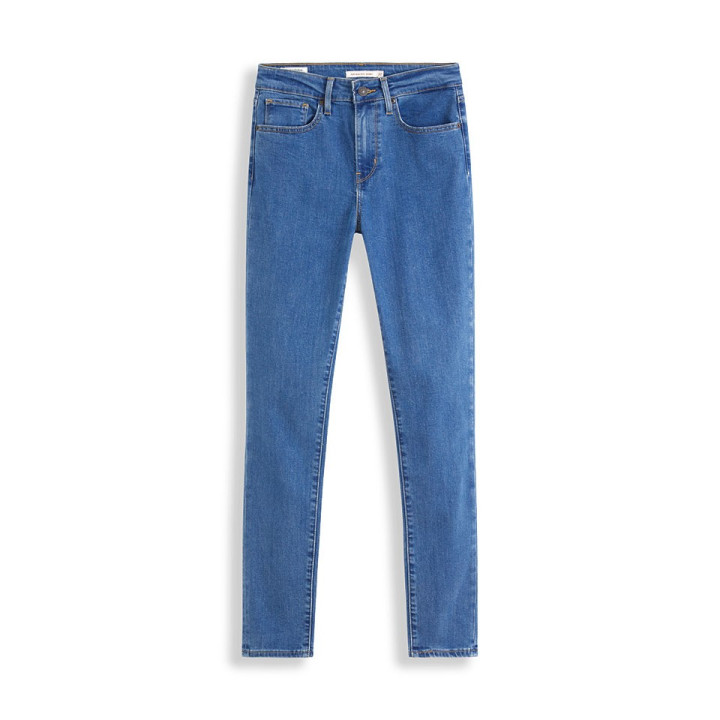 Levi's Jeans 721 Hr Skinny Blu Scuro Donna