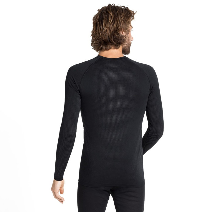 Odlo Maglia Trekking Performance Warm Nero Uomo