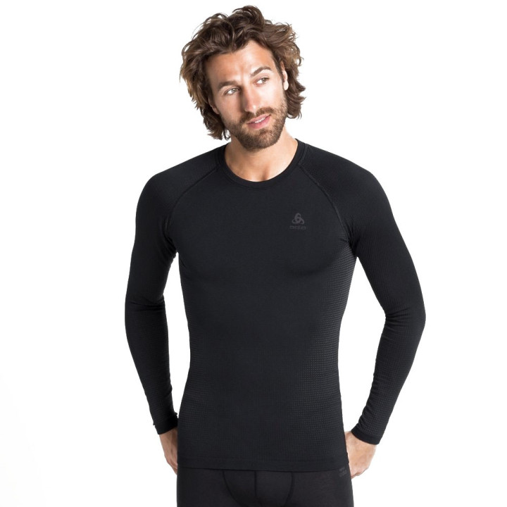 Odlo Maglia Trekking Performance Warm Nero Uomo