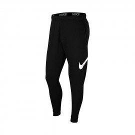 Nike Pantaloni Con Polsino Logo Nero Bianco Uomo