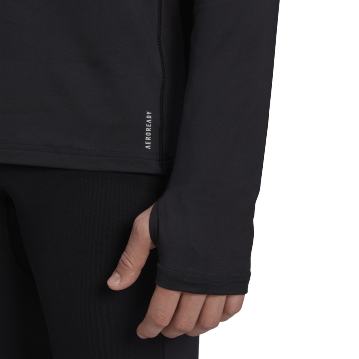 Adidas Maglia Running Hzip Own Nero Uomo