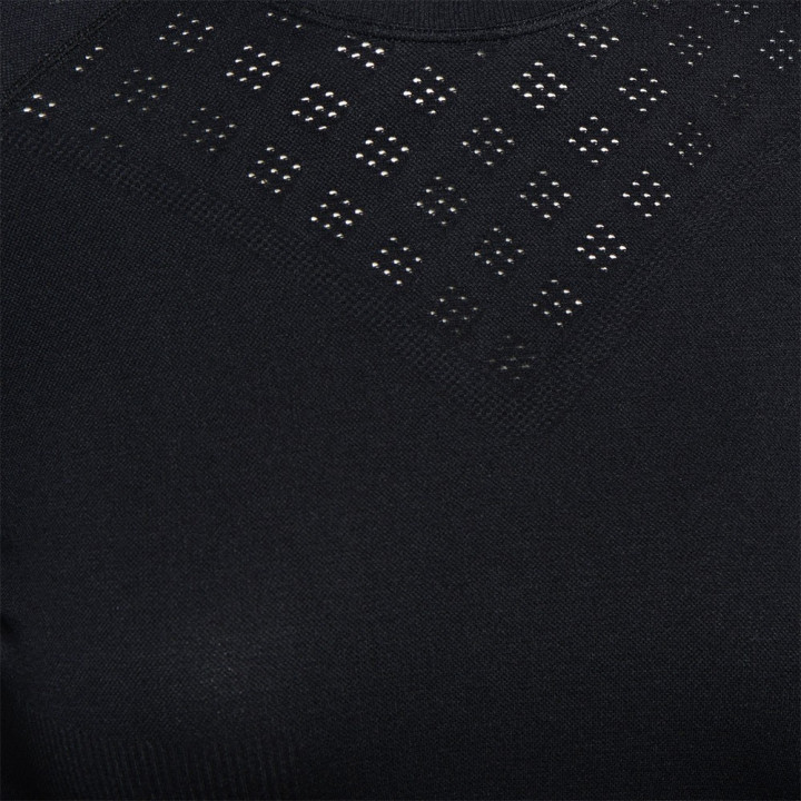 Diadora Maglia Running Turtle Neck Hp Act Nero Donna