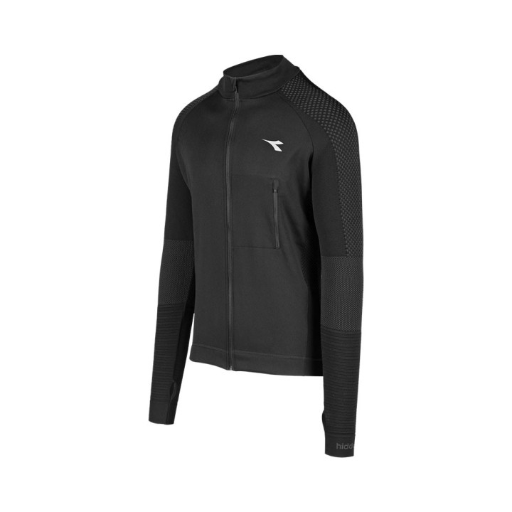 Diadora Giacca Running Hp Nero Uomo
