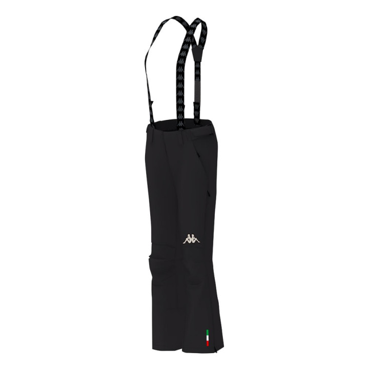 Kappa Pantaloni Sci 6Cento 634 Nero Donna