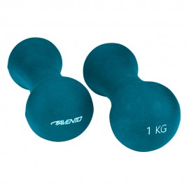 Manubri Palestra Set 2X1 Kg nero