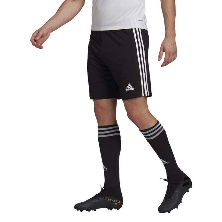ADIDAS Pantaloncini Calcio Squadra 21 Nero Bianco Uomo
