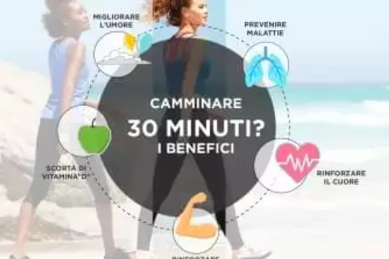 Camminare: bastano 30 minuti al giorno