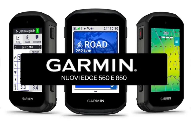 Lancio Garmin Edge® 550 e Edge® 850: caratteristiche e funzioni